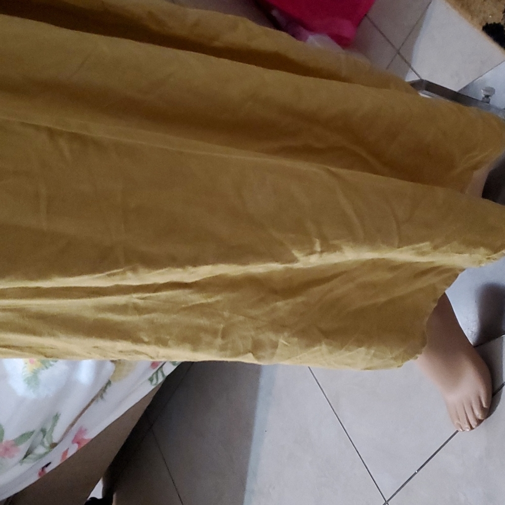 Mile Gabrielle Mustard Maxi shirt - Picture 5 of 15